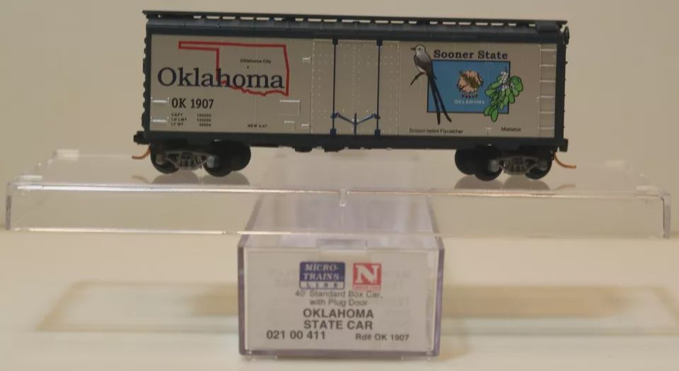 Used N Micro-Trains 021 00 411 Oklahoma State