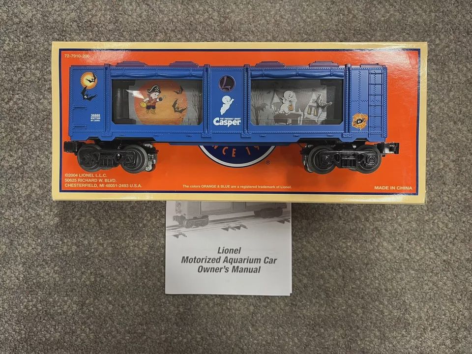 Used O Lionel 6-36888 O Gauge Casper The Friendly Ghost Aquarium Car LNIB