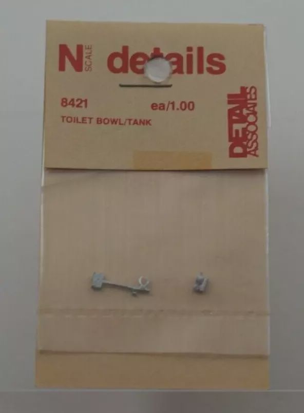 Detail Associates N 8421 Toilet Bowl &amp; Flush Tank