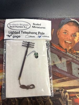 Cascio Originals N Lighted Telephone Poles (12v)