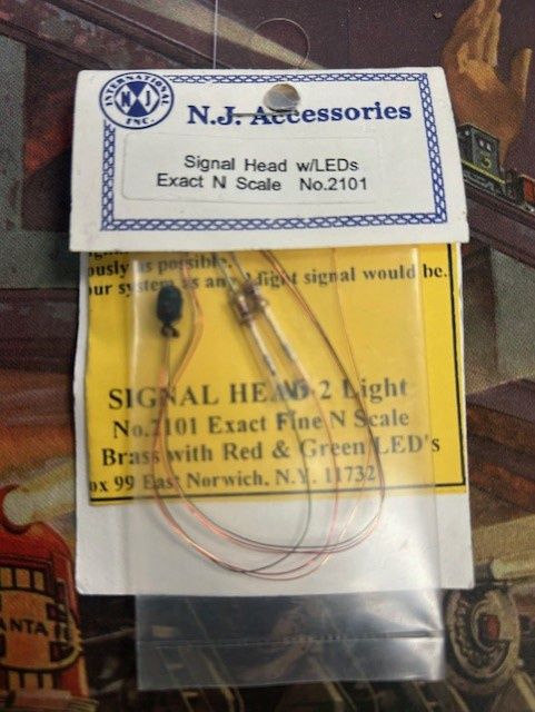 NJ Accessories N 2101 Signal Head w/LEDs