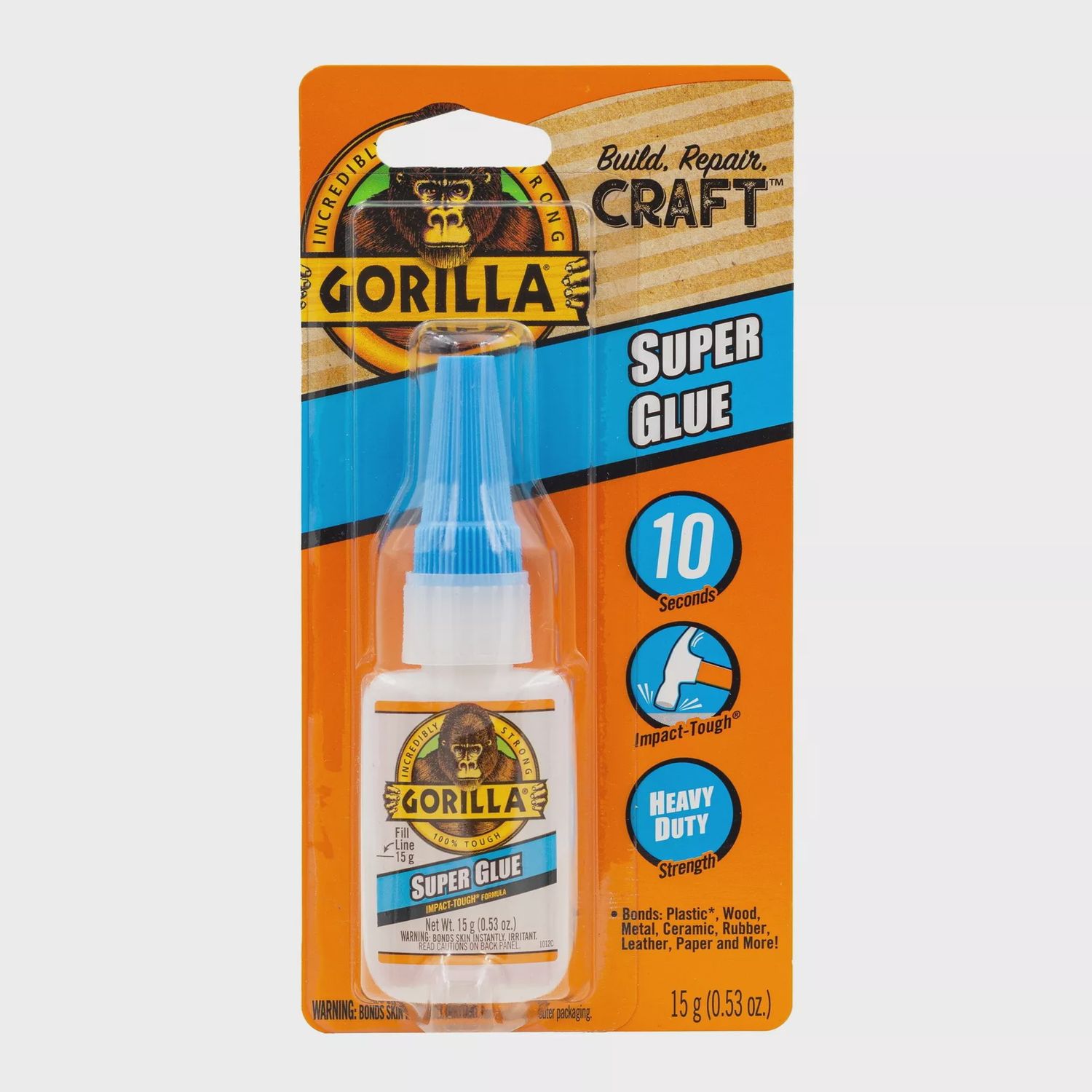 Gorilla 112628 Super Glue (10-Sec)