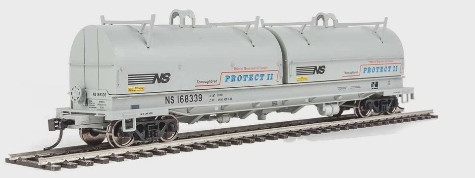 Walthers Platinum HO 50&#39; Evans Cushion Coil Car