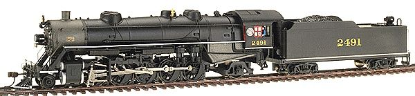 Used HO Bachmann Spectrum 83311 USRA Light 2-10-2 w/DCC