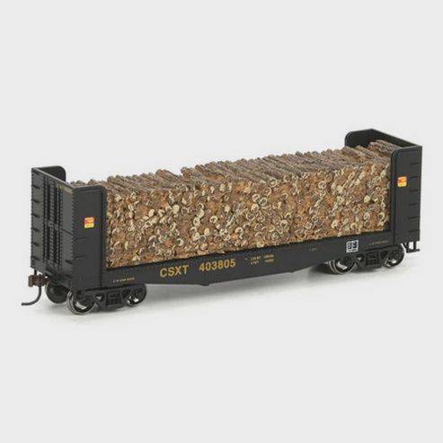 Used Athearn HO 91455 Pulpwood Flat Car # CSXT 403805