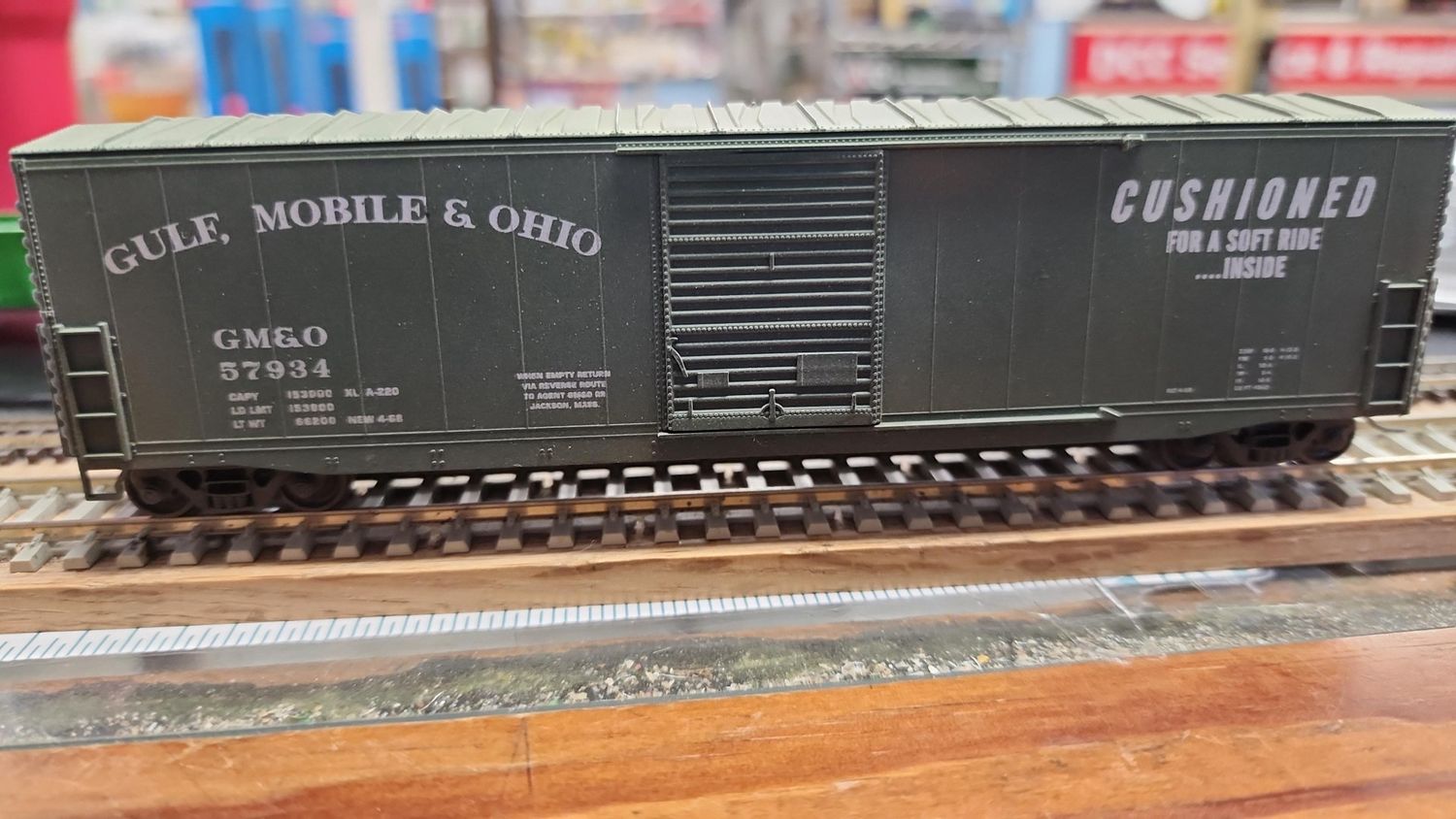 Used MFG. Unknown HO 50&#39; Boxcar GM&amp;O