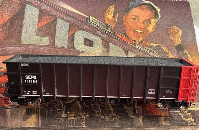 Used HO Athearn Thrall High Side Coal Gondola SEPX-101054