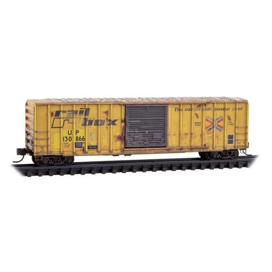 Micro-Trains N 02544437 Repatched #2 - Union Pacific ex-Railbox Rd# 130866