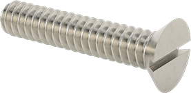 Tucker's 00-90 x 1/4" Slotted, Flat Head Stainless Screw (2-Pack)
