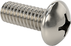 Tucker's 1-72 Thread 18-8 Stainless Steel Pan Head Screw (10-Pack)