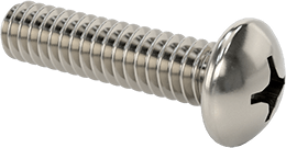 Tucker's 0-80 x 1/4" Stainless Steel Pan Head Screw 18-8 (10-Pack)