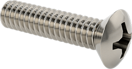 Tucker&#39;s  2-56 x 3/8&quot; Stainless Steel Oval Head Screw (10-Pack)