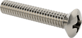 Tucker&#39;s 2-56 x 1/2&quot; Stainless Steel Oval Head Screw (10-Pack)