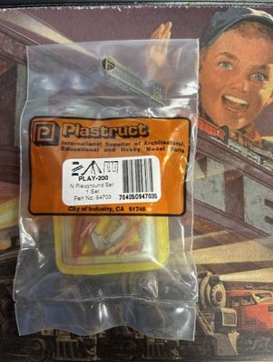 Plastruct N 94703 Polystyrene Playground Set