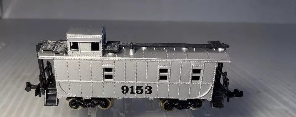 Used N Model Power (Uncecorated) 9153 Offset Cupola Caboose
