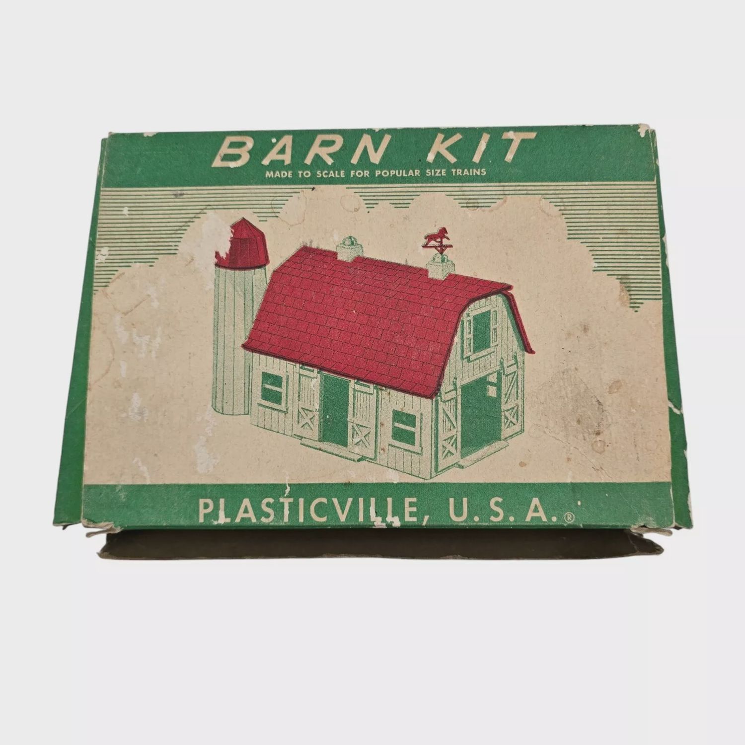 Used O/S Bachmann BN-1Barn Kit with Original Box