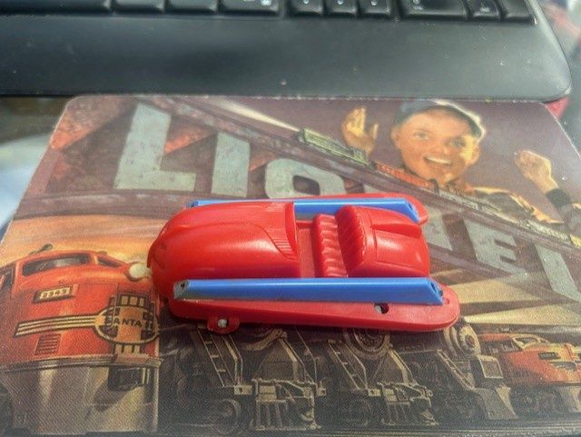 Used O/S Gilmark X41 1950&#39;s Cars, Red Rocket Car