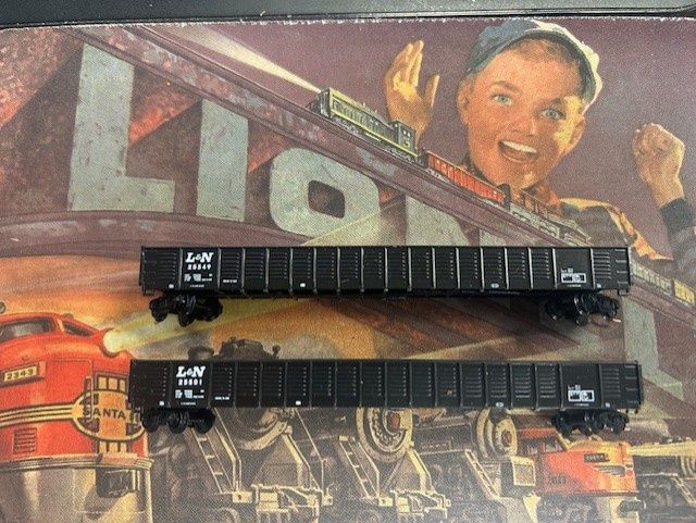 Used N Scale-Trains LBF Shops L&amp;N Mill Gondola #25549
