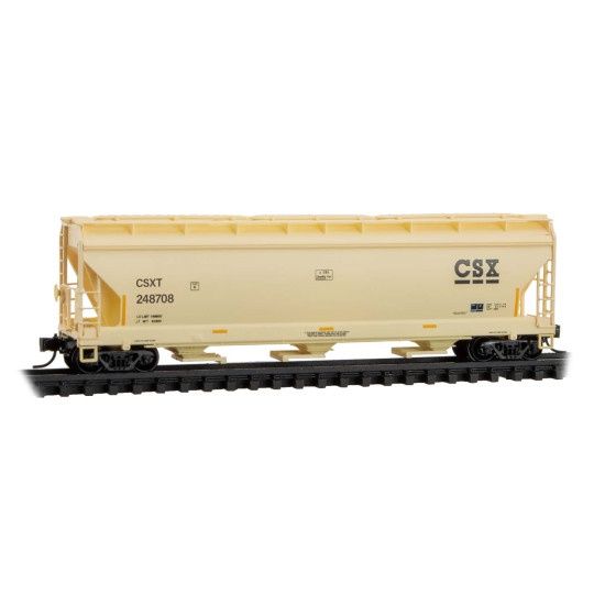 Micro-Trains N 094 00 931 CSXT Rd# 248708 3-Bay Covered Hopper