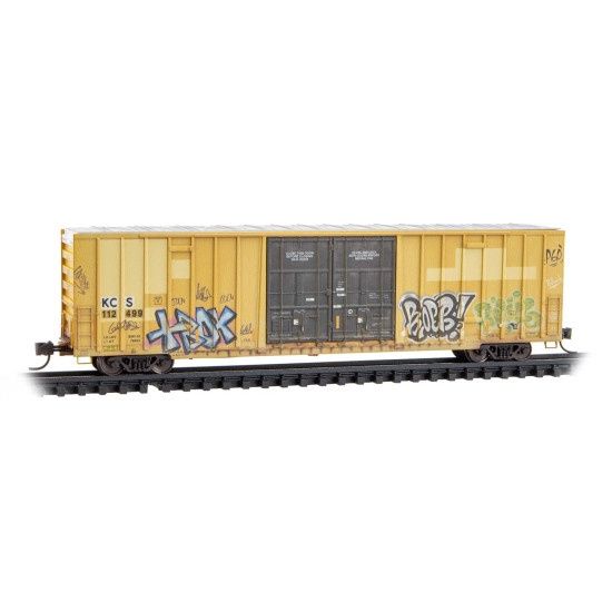 Micro-Trains N 123 44 150 Weathered Kansas City Southern/ex-TTX