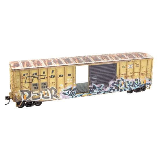 Micro-Trains HO 5600 004 Railbox Rd# 33877 50' Boxcar Kit