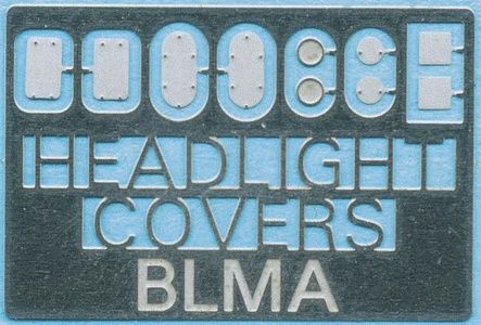 BLMA/Atlas N Removed Headlight Cover Plates (5-Pairs)