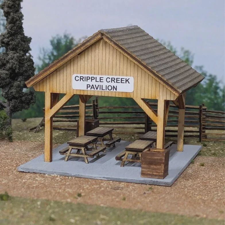Osborn N 3142 Cripple Creek Pavilion Building Kit