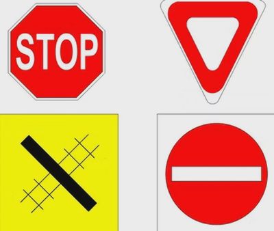 Osborn N 3011 Road Signs Kit