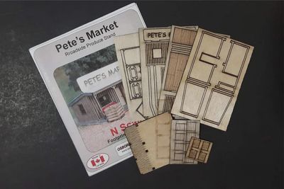 Osborn N 3062 Pete&#39;s Produce Stand-Craftsman Kit