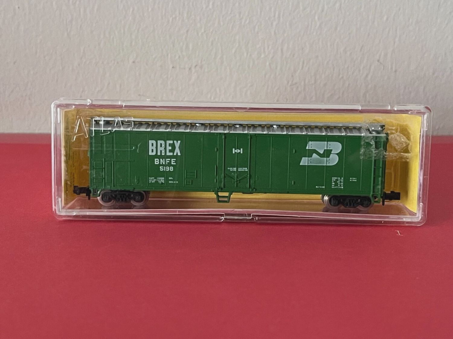 Used N Atlas 3653 Burlington Northern 50&#39; Mechanical Reefer