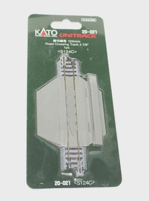 NOS Kato N 20-021 4-7/8" Unitrack Track Road Grade Crossing Track Section