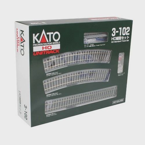 Used HO Kato 3-102 Unitrak Track set