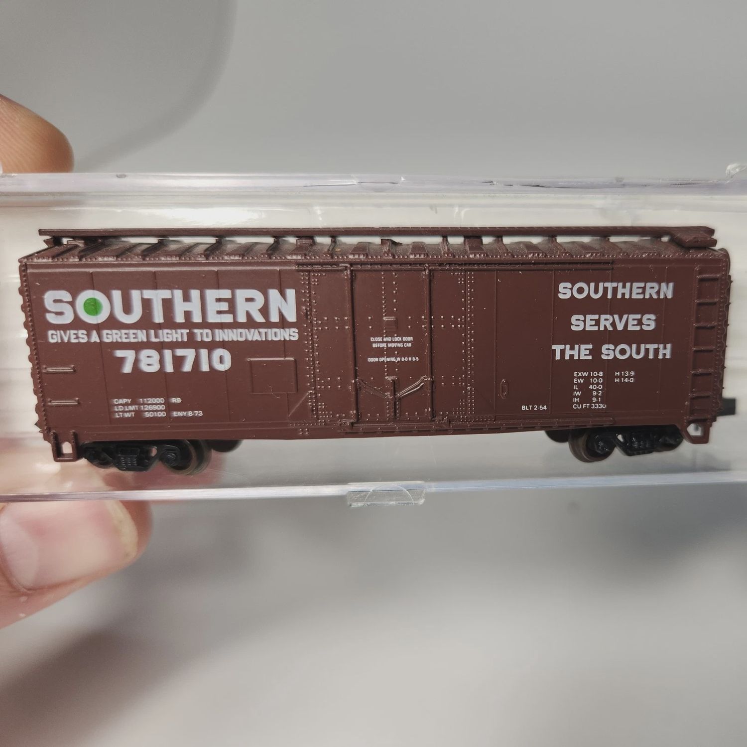 Used N Atlas 40&#39; Box Car Southern 781710