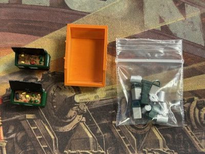 Koda's N Garbage Receptacles-Orange