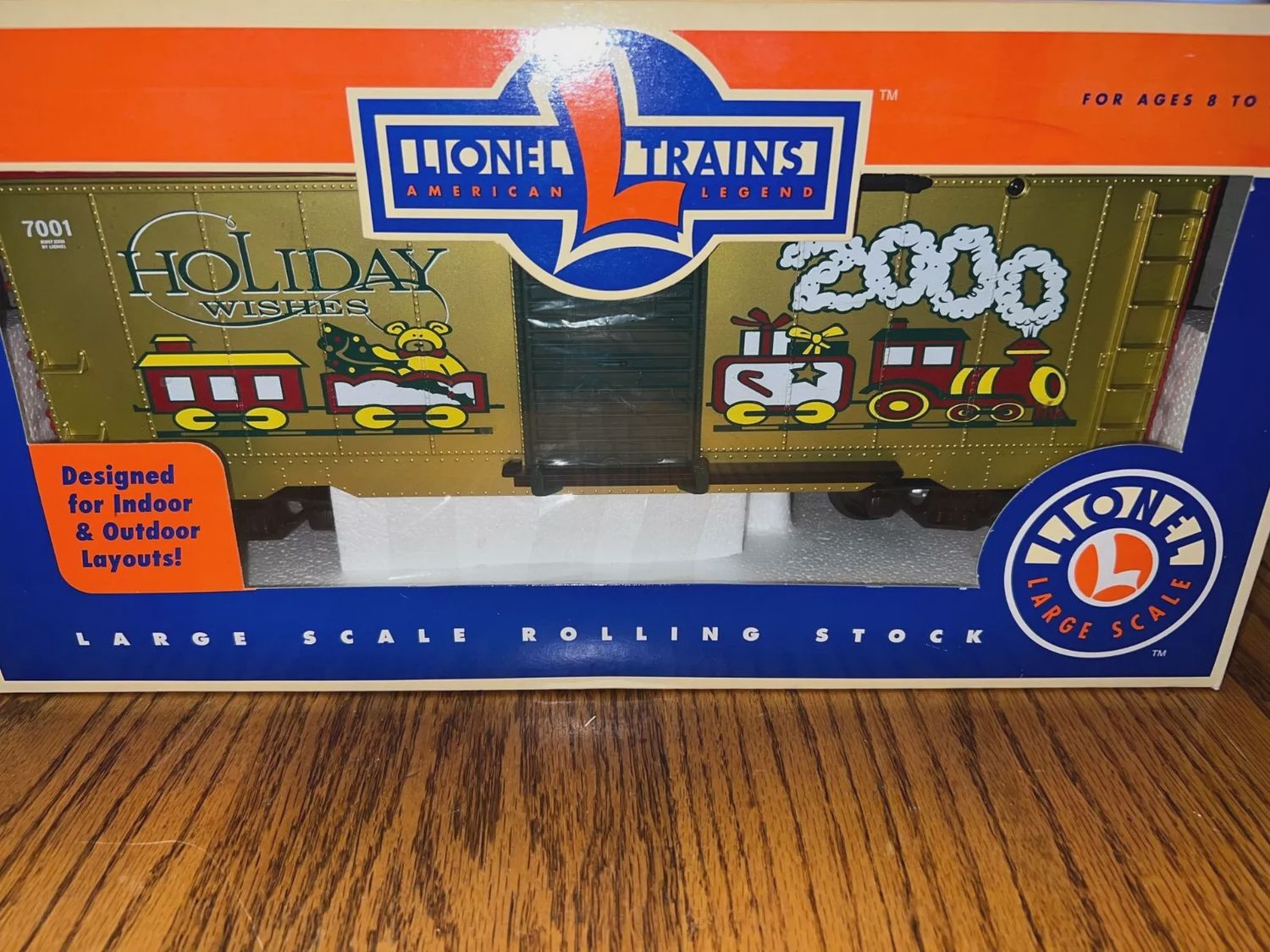 Lionel G 8-87018 Christmas Box Car-2000