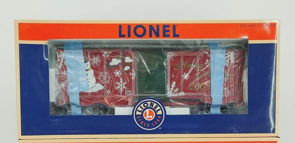 Lionel G 8-87026- 2005 Anual Boxcar &quot;Happy Holidays&quot;