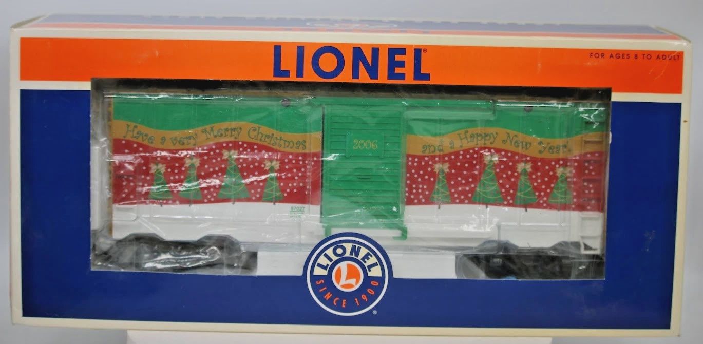 Lionel G 8-87027 2006 Christmas Box Car