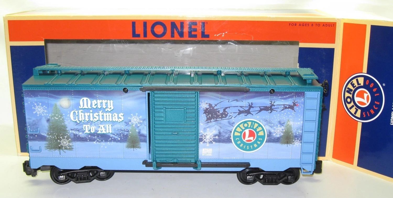 Lionel G 8-87029 2007 Christmas Box Car