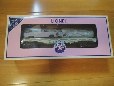 Lionel O 6-26077 6424 NIB Flatcar w/Autos Add-On