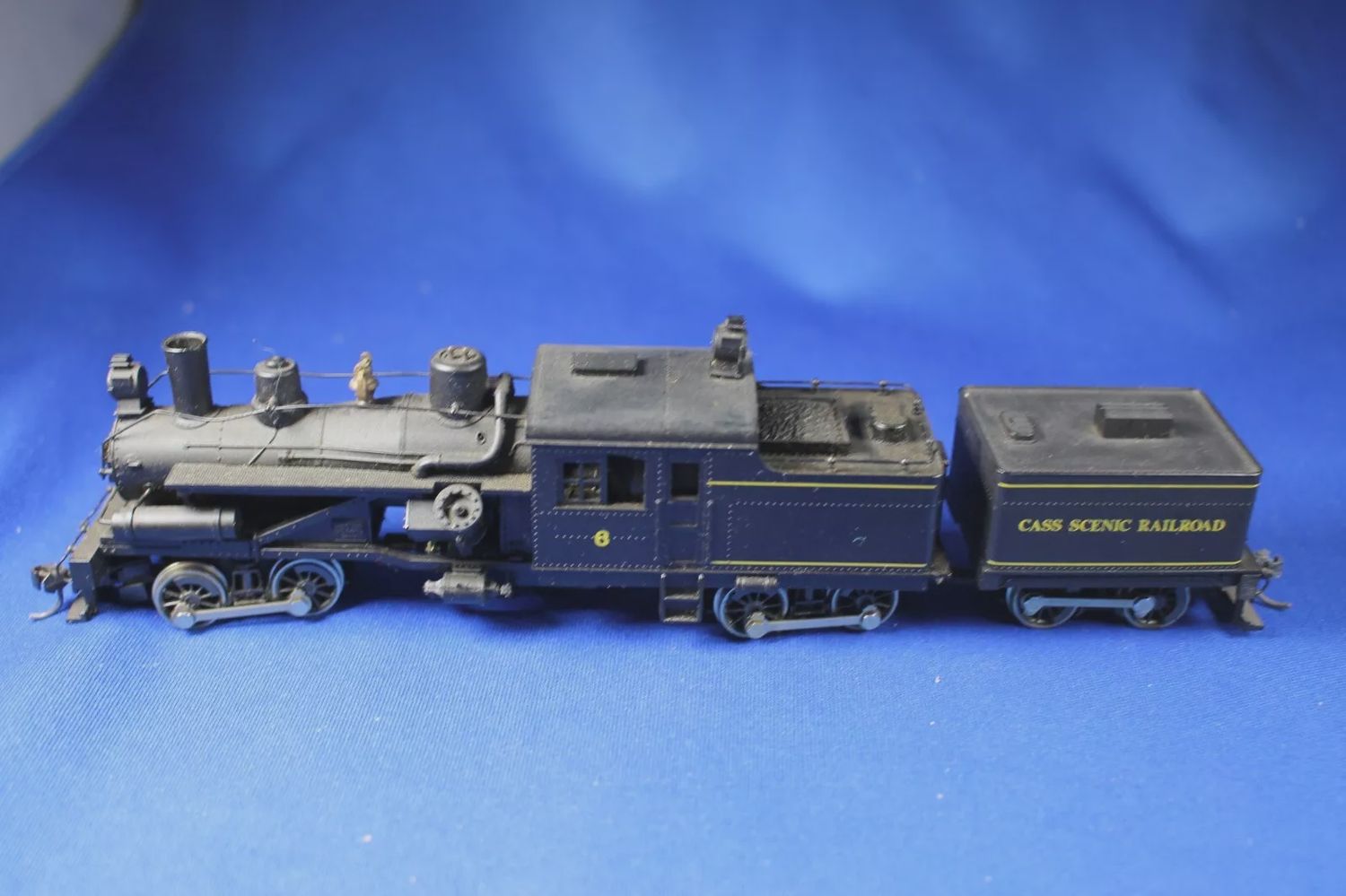 Used HO Heisler Locomotive-Cass Scenic Railroad #6