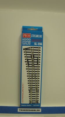 Peco HO SL-E96 Medium Radius L/H