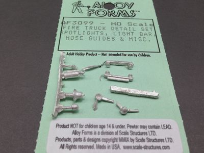 Alloy Forms HO AF3099-HO Fire-Truck Upgrade