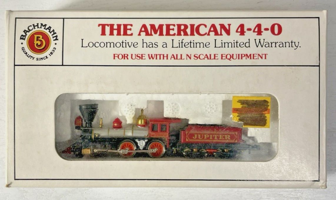 Used N Bachmann 4750 The American-Jupiter 4-4-0