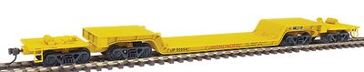 Walthers Gold Line HO 932-5623 81' 4-Truck Depressed Center Flatcar