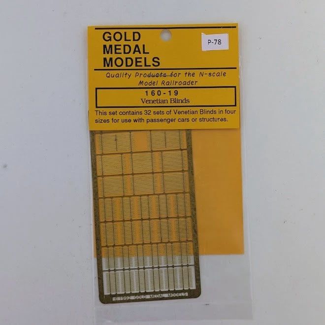 Gold Medal Models N 160-19 Venetian Blinds