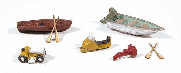 Railway Express Miniatures N 623-2192 Recreational Detail Set