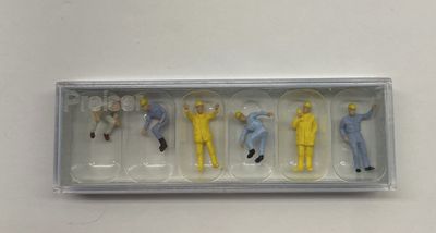 Preiser HO 14128 Crane Personnel Figures