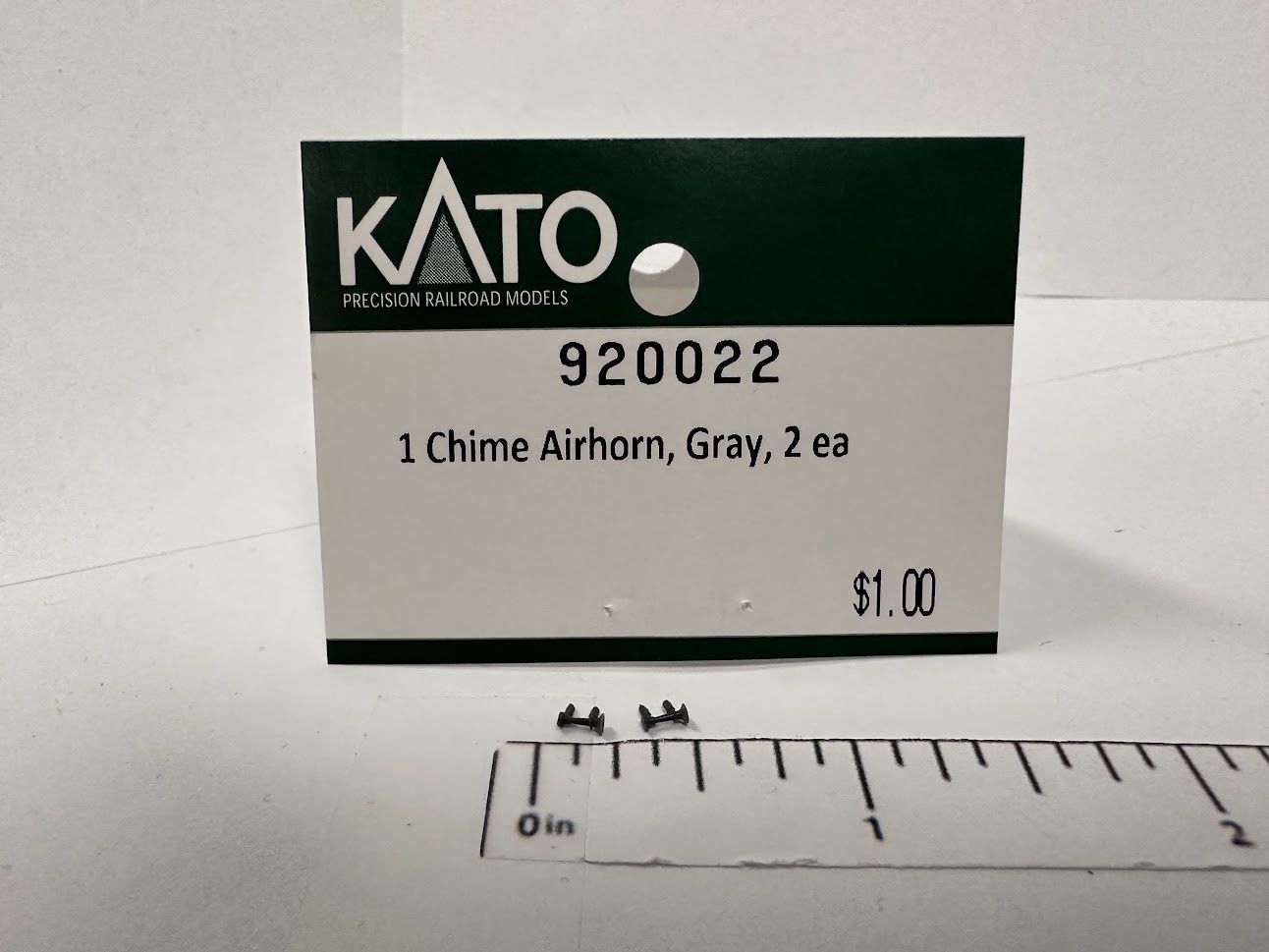 Kato N 920022 Air Horn 1-Chime (Gray)