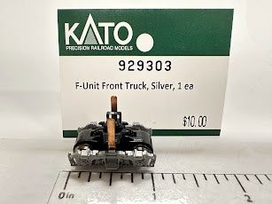 Kato N 929303 F-Unit Front Truck-Silver DCC Friendly