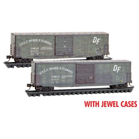 Micro-Trains N 98305082 GM&amp;O Weathered 2-pk